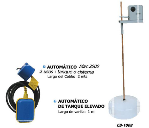 Regulador de nivel de agua